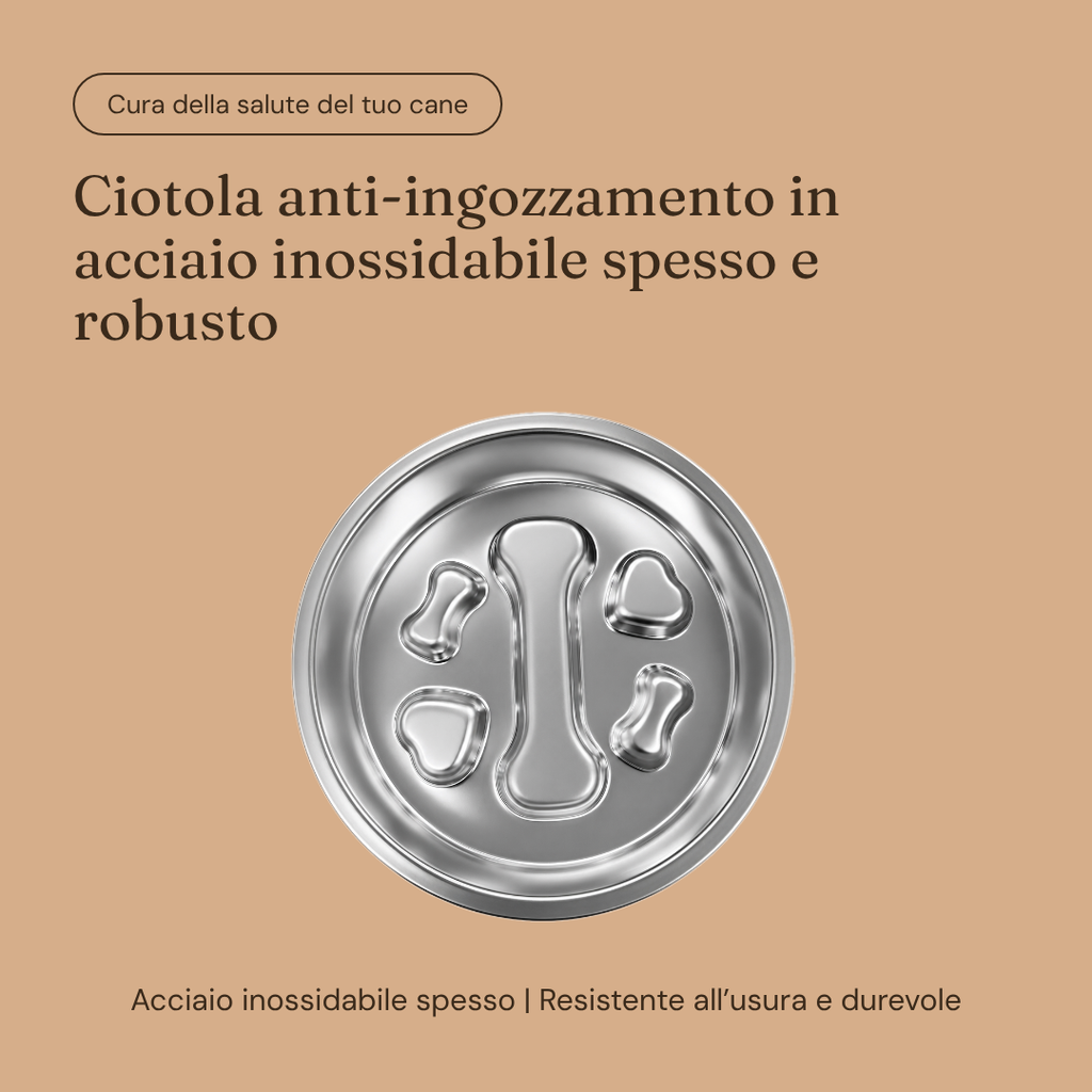 Ciotola Anti ingozzamento